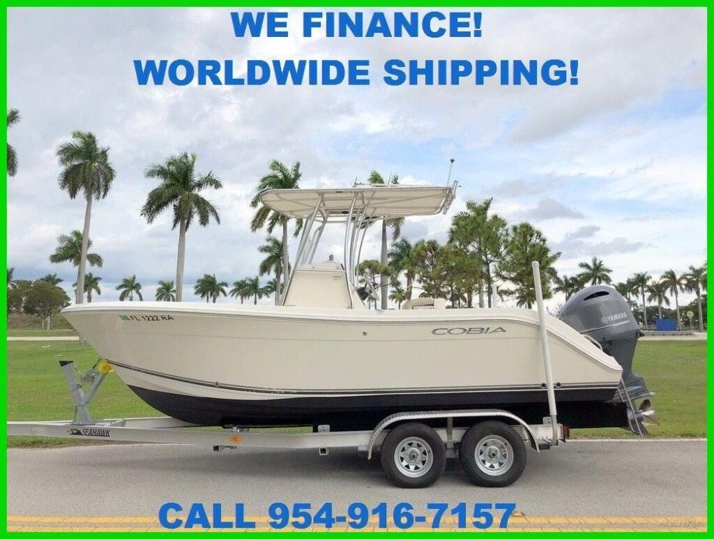 2016 Cobia 217 Center Console