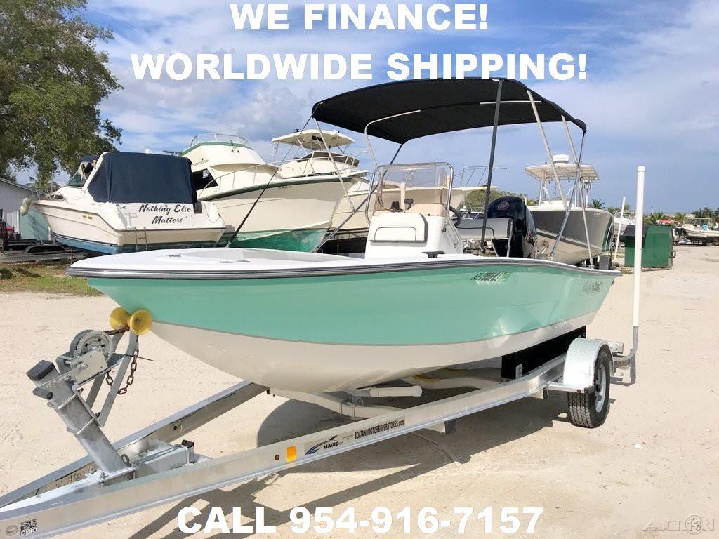 2017 Cape Craft 18 Center Console