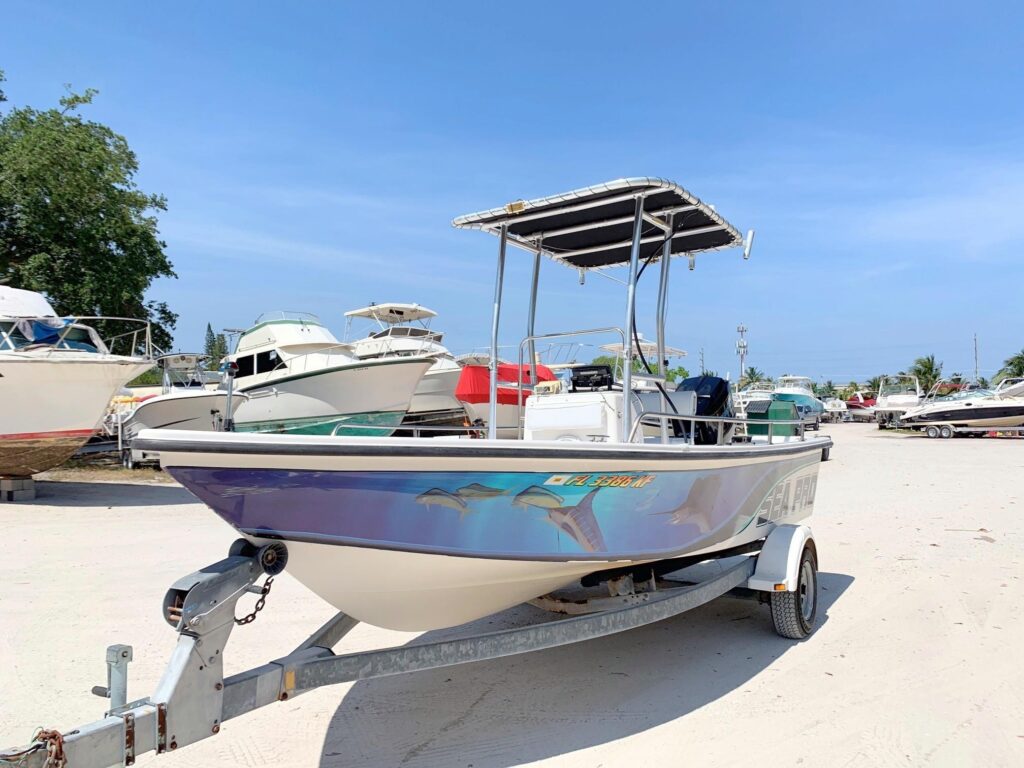 1998 Sea Pro 186 Center Console
