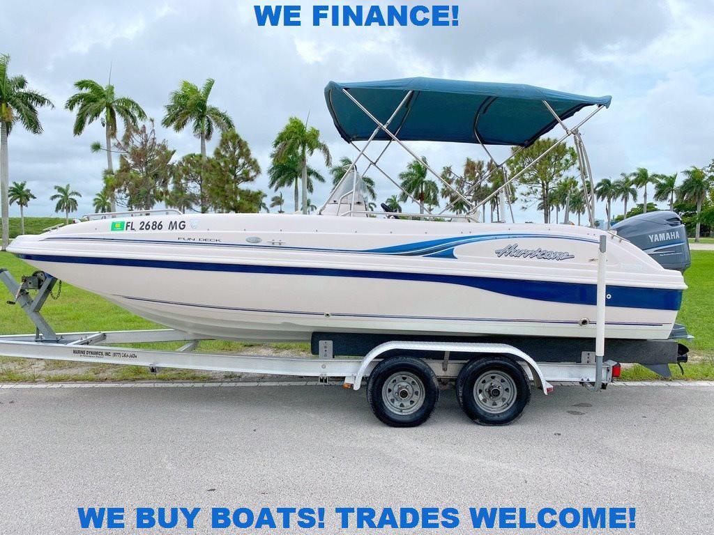 2003 Hurricane FunDeck GS 211 OB