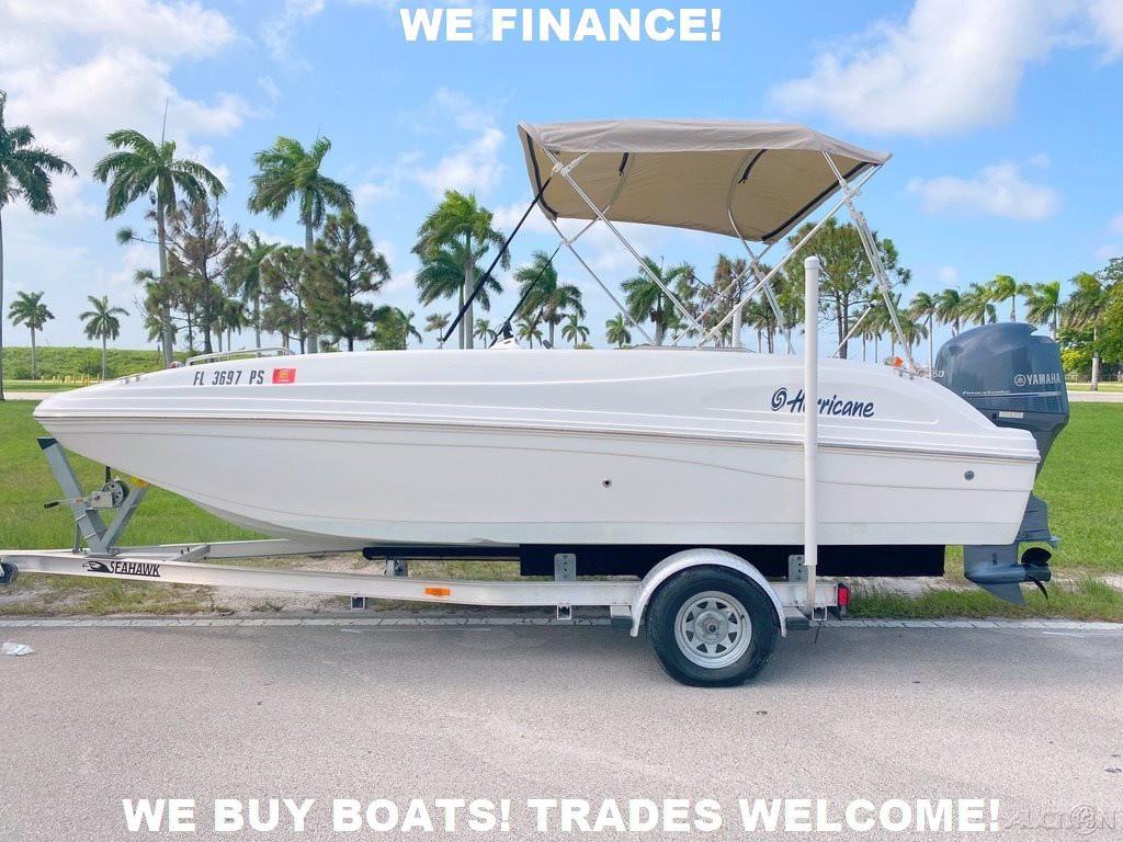 2013 Hurricane SunDeck Sport 188 OB