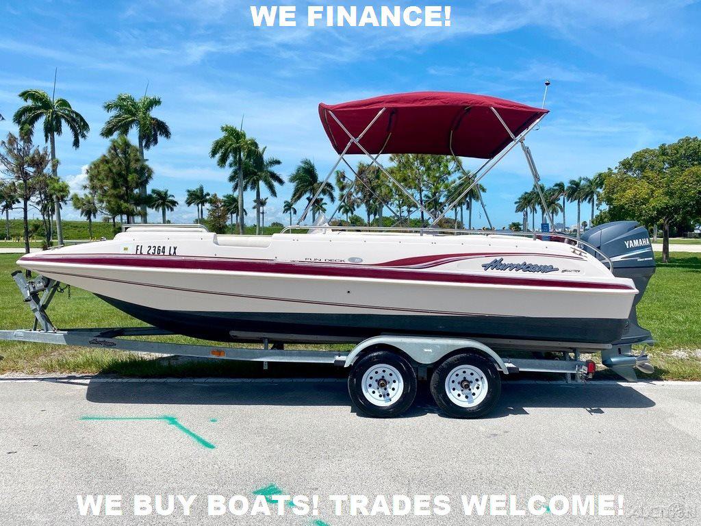 2002 Hurricane FunDeck GS 201 OB