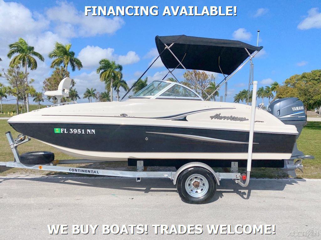 2007 Hurricane SunDeck 195 OB