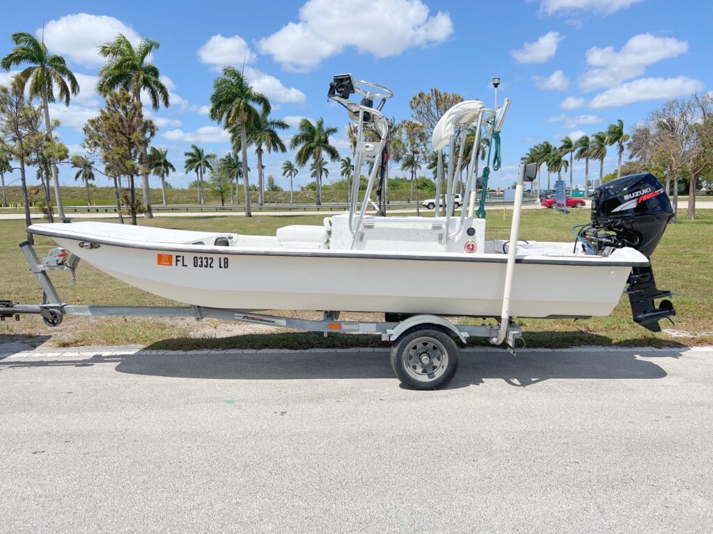 1999 Carolina Skiff J1650 CC